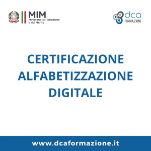 Certificazione Internazionale di Alfabetizzazione Digitale Accredia