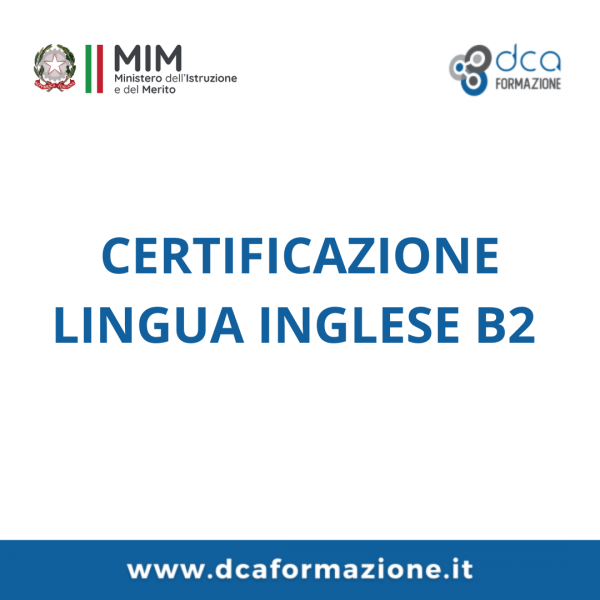 Certificazione di Inglese - Livello B2