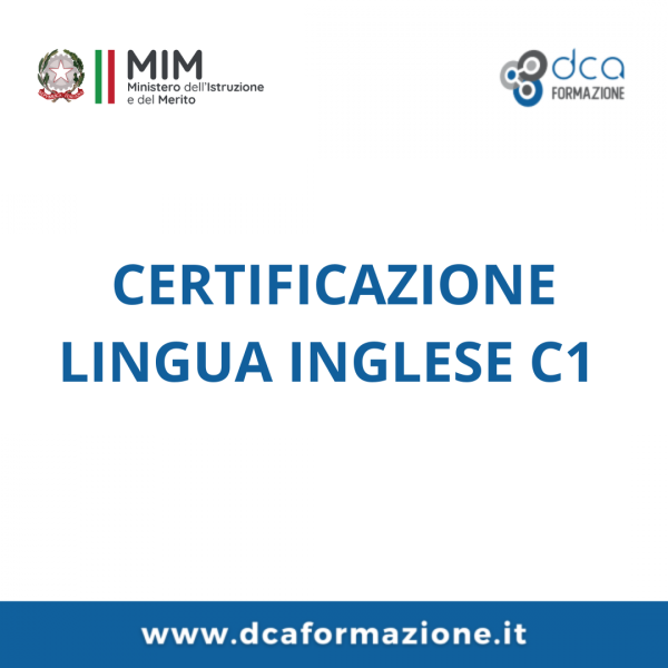Certificazione di Inglese - Livello C1